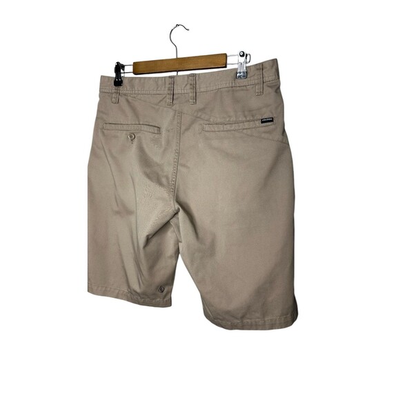 Volcom Vmonty Stretch Khaki Chino Shorts Men's Size 32 - Picture 4 of 5